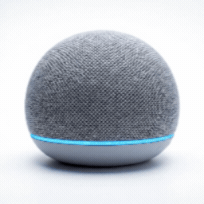 Demonstra&ccedil;&atilde;o do Echo Dot tocando m&uacute;sica
